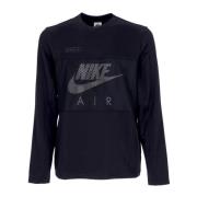 Langermet Crewneck Sportswear Poly-knit Skjorte