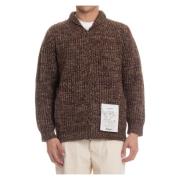 Melange Ull/Kasjmir Glidelås Cardigan