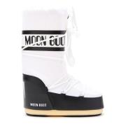 Icon White Nylon Boots