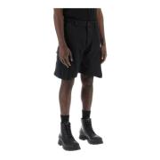 Cargo-inspirerte Bermuda-shorts med Urban 64 print