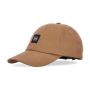 Beige Curved Visor Cap