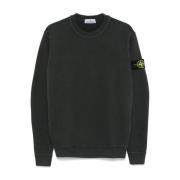 Svart Compass-Badge Sweatshirt