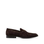 Brune Semsket Casual Loafers