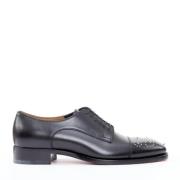 Pre-owned Leather flats