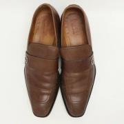 Pre-owned Leather flats