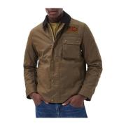 Beige Workers Jakke Steve McQueen Stil