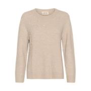 Strikket Pullover Genser