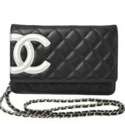 Pre-owned Leather chanel-bags