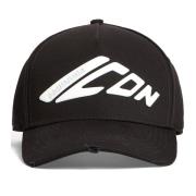 Svart Icon Baseball Cap