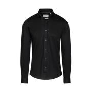 Riccovero - Leo Tailor Fit Shirt C21-900 Black Cool Max