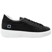 Sort Kalv Sneakers - Levante Modell