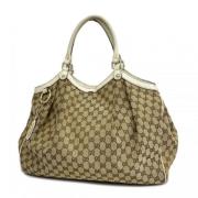 Pre-owned Canvas gucci-bags