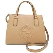 Pre-owned Leather gucci-bags