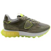 Militær Fluo Lave Top Sneakers