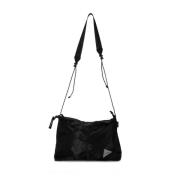 Nylon Crossbody Bag med Frontlommer