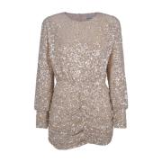 Serina Sequin Minikjole