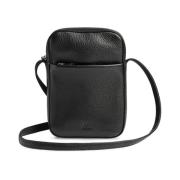 Svart Mini Crossbody Veske Bobbiembg