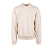 Beige Sweatshirt for Menn