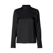 Ivy LS Sateng Turtleneck B