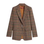 Rutete Fabian Blazer for Kvinner