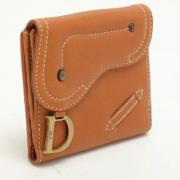 Pre-owned Leather wallets