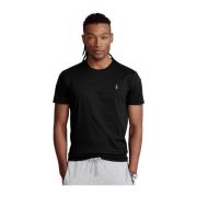 Sort Polo Ralph Lauren Custom Fit Soft Cotton T-Shirt T-Shirt