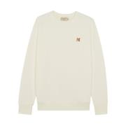 Klassisk Fox Head Patch Sweatshirt