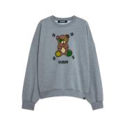 Trykt Crewneck Sweater Regular Fit