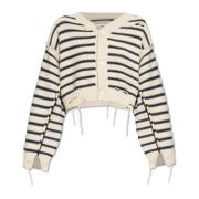 Sweter kardigan w stylu vintage