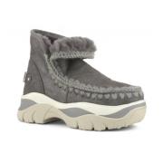 Chunky Eskimo sneaker i saueskinn