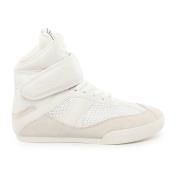 Skyet Krem Mesh Sneakers