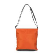 Burnt Orange Crossbody Veske Stilig Design