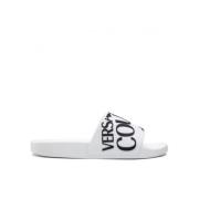 Hvite Versace Slides