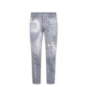 Slim Fit Denim Jeans for Menn