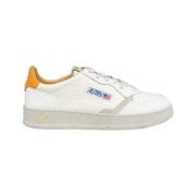 Medalist Low White Leather Sneakers