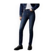 Høyt liv jeans for kvinner