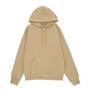 Chase Sweat Hooded i Sable/Gull