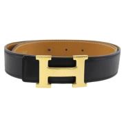 Pre-owned Leather belts