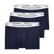 Blå Trunk Boxers 3-Pak Myk Stretch