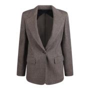 Sjekket Mønster Muschio Blazer