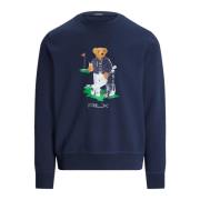 Dobbeltstrikket Sweatshirt RLX Refined Navy