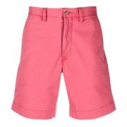 Slim Fit Bomullsshorts med Lommer