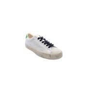 Hvite Skinn Sneakers Longwood-SK-VLC Stil