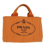 Pre-owned Canvas prada-bags