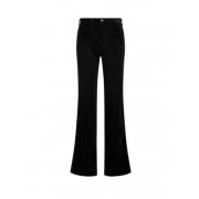 Sort Corduroy Flare Jeans