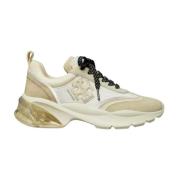 Beige Good Luck sneakers stilig modell