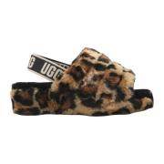 Leopardmønstret Barnesandaler