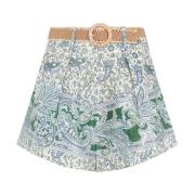 Multifarget Lin Paisley Shorts