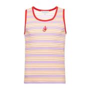 Stripete Tank Top Pink Multifarget