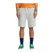 Athletic Bomullsblanding Shorts med Logo